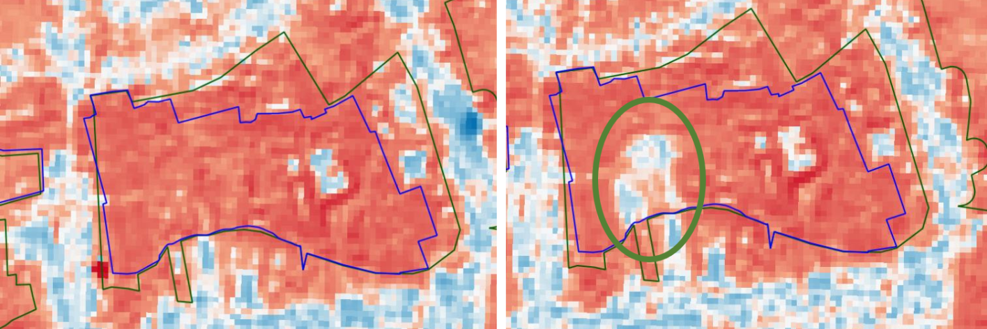 Normalized difference moisture index: een indicator voor droogtestress bij planten. 