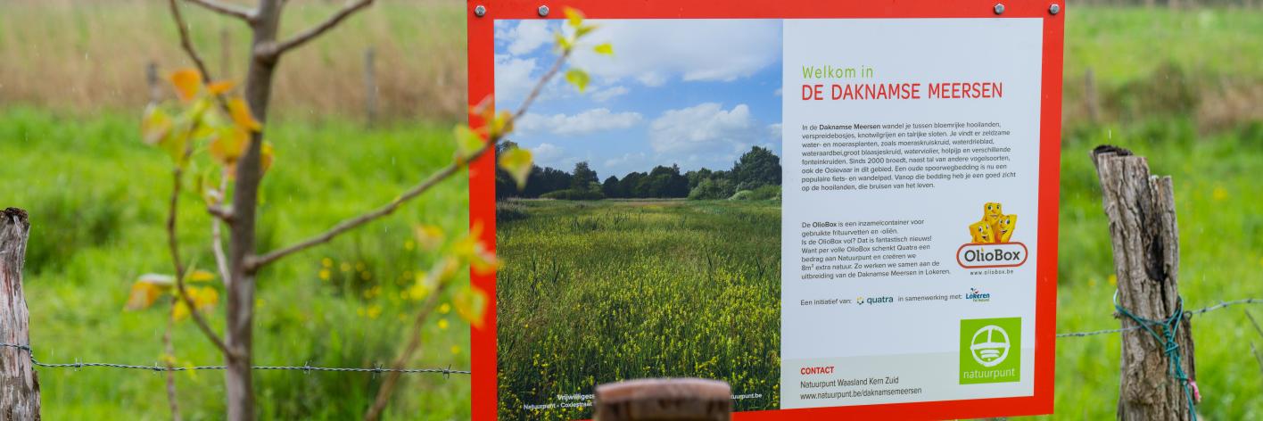 Oliobox zorgt voor uitgebreide steun aan de Daknamse Meersen