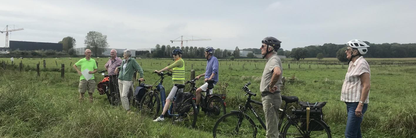 Fietstocht langs natuurgebied in Asbeek en Kobbegem