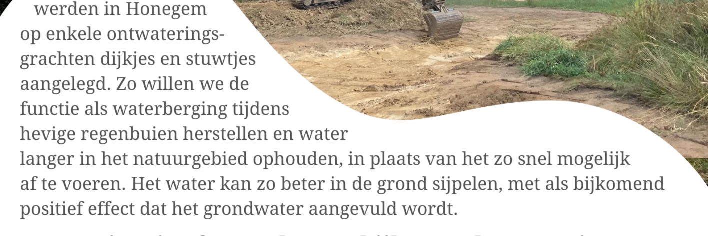 Uitnodiging afsluiting klimaatproject in Honegem