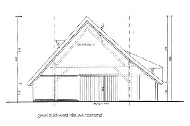 Opbouw schapenstal Vorselaar