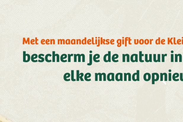 Steun de Kleine Netevallei met een maandelijkse gift