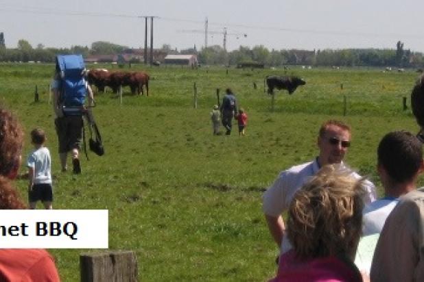 Feest in de Zwaanhoek met BBQ