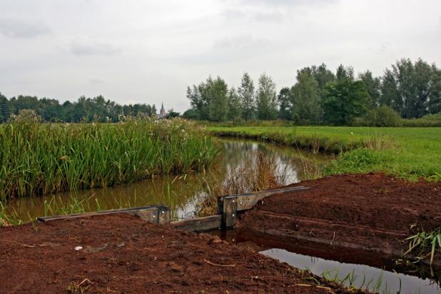 Stuw in de Netevallei