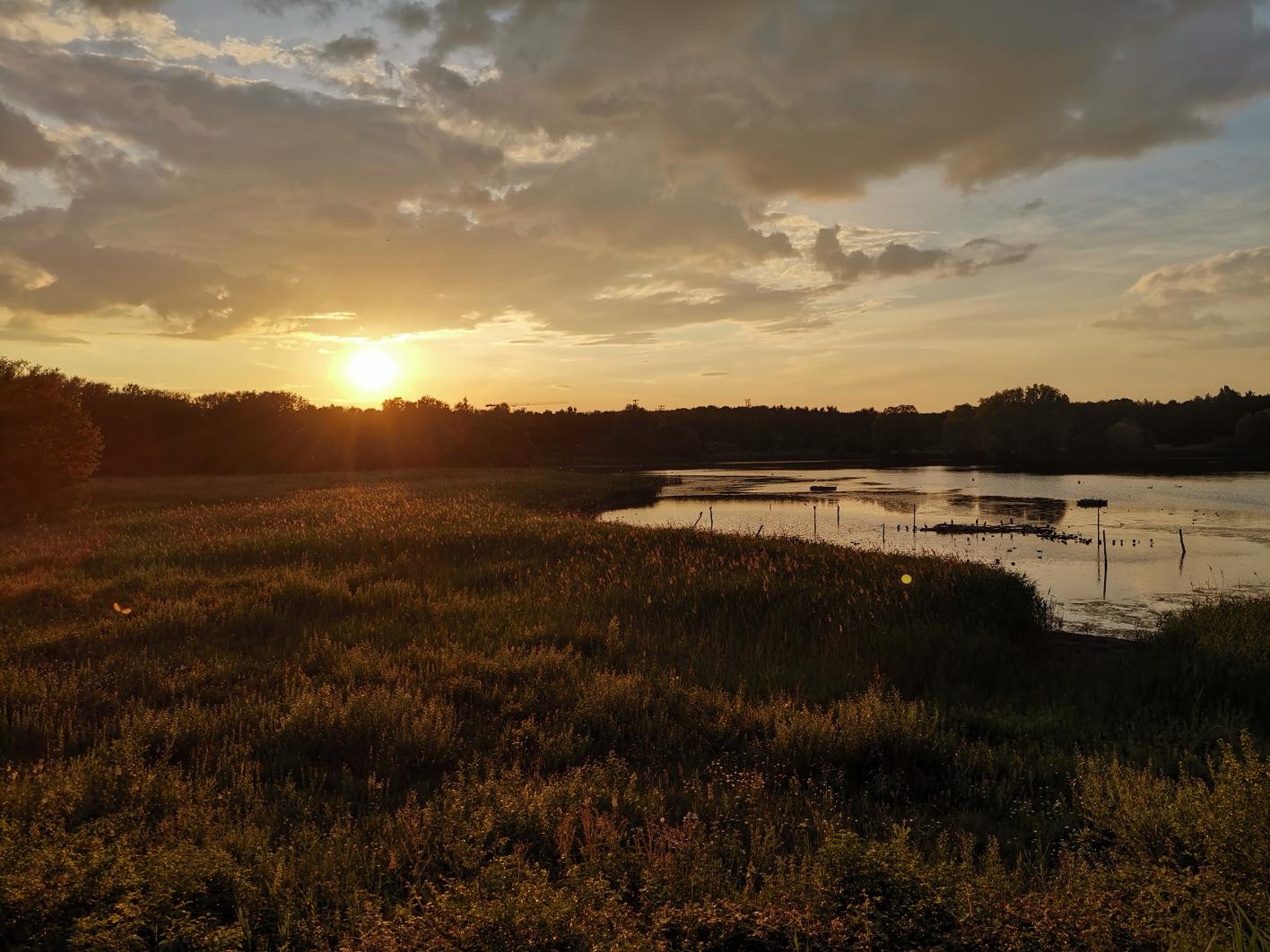 Zonsondergang de Gavers Zonsondergang de Gavers