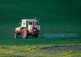 sproeien van pesticiden